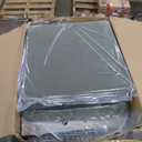 dainslef Rocking Chair for Nursery with Adjustable Backrest & Footrest, Modern Upholstered Plush Seating Glider Recliner Chair with High Backrest and Side Pocket, Glider Rocking Chair Green