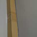 1 Pcs Long Rectangular Planter Box Window Sill Plant Box Metal Water Trough Indoor Large Modern Steel with Drainage Holes Herb Garden Home (32 x 3.5 x 3.5 Inch,White)