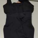 Popilush Shapewear Jumpsuits for Women Built-in Bra Square Neck Rompers Shorts Bodycon Bodysuits Summer Outfits (XX-Large, Black)