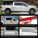 Exterior Door Window Molding Trims fit for Ford F150 2015-2020,Door Window Bottom Sill Weatherstrip Covers,Seal Belt Weather Stripping Decor,3MM Adhesiver,4PCS Glossy Black