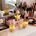 3Pcs Cute Hatching Chicks Resin Figurines, Mini Farm Animal Statues for Fairy Garden, Potted Plant Decor and Home Desktop Ornaments