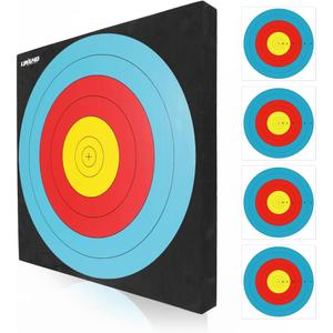 LWANO 20'' Foam Target High-Density Archery Bow & Arrow Target for Backyard