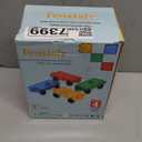 Magnetic Tiles Cars Construction Set, 4 PCS Magnet Cars Magnetic Building Blocks Toy for Kids Ages 4-8 3-5 Magnet Bricks Truck Kit Educational Sensory Toys Gifts for 3+ Year Old Boys & Girls Christmas