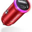 SYNCWIRE USB C Car Charger [PD 45W & QC 45W] for iPhone 15 Fast Charging Cigarette Lighter USB Charger Adapter [Safety Certified] Compatible with iPhone 15 Pro Max 14 13 12, Samsung, Pixel, iPad