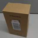 OURCABECUE Upgrade 2 in 1 Oil Sprayer for Cooking, 17oz LightBlocking Glass Olive Oil Dispenser Bottle for Kitchen,FoodGrade Oil Mister with 8 Stickers for Salad, Frying(Amber BottleBlack Gap)