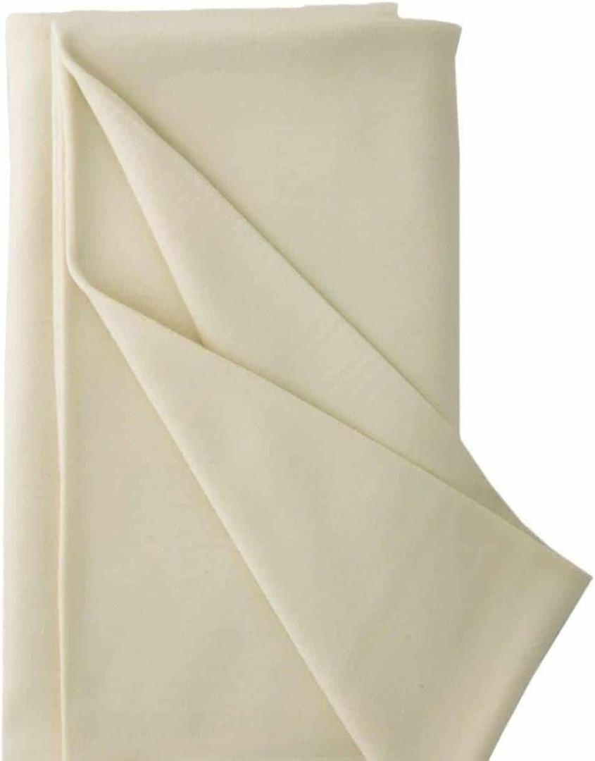 Fabric, Doll Premium Jersey Skin Fabric, Waldorf Doll Skin Fabric, Doll Making Skin and Face Fabric 1 Meter (Ecru T100)