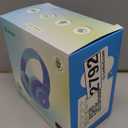 iClever BTH26 Active Noise Cancelling Headphones for Kids, 60H Play Time, Safe Volume 80dBA, Type C Fast Charging, Bluetooth5.4, Kids Bluetooth Headphones with Mic AUX Cord for iPad Airplane, Blue