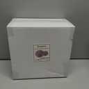 Rubtlamp 60Pcs Black Plastic Plates, Black Disposable Plates With Gold Beaded, Clear Heavy-duty Party Plates, Fancy Plastic Plates Include 30 Dessert Platos, 30 Dinner Platos for Party, Halloween