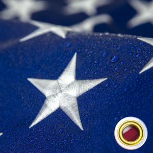 Giant American Flag 12x18 FT for Outdoor - All-Weather Heavy Duty Durable USA Flag - Fade Resistant Outside Banner Flag (Extra Large 12x18 FT)