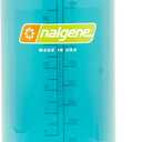 Nalgene Sustain Tritan BPA-Free Water Bottle Made with Material Derived From 50% Plastic Waste (using ISCC certified mass balance), 32 OZ, Wide Mouth (Cerulean)