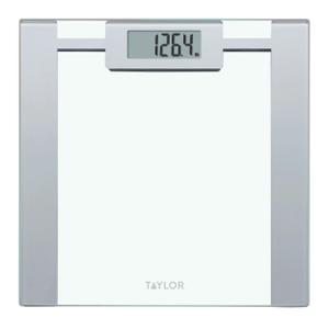 Digital Glass Scale with Grey Accents