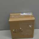 DILATATA Fake Plants Indoor 8 Inch Artificial Pothos Plant in Black Ceramic Pot - Faux Potted Pothos Plant for Home Aesthetic Decor Living Room Shelf Office