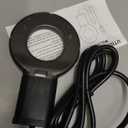 250 Watt Utility De-Icer Submergible Cast Aluminum Chicken Water Heater for Livestock Tank Heater Winter Bird Bath Heater (1, Black)