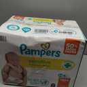 Pampers Sensitive Baby Wipes, Water Based, Clinically Proven, Hypoallergenic, and Unscented for Babies, 1344 Wipes Total (16 Flip-Top Packs) 