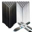 100pcs Makeup Brush Protector Cosmetic Makeup Brush Pen Guard Expandable Mesh Sleeve Covers Set Storage medium large sizes brushes for Travel