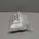 Simgoing 36 Inch Silver White Christmas Tree Skirt, Faux Fur Plush Trim & Silver Metallic Brushed Foil Print, Soft Thick Christmas Decorations Tree Base Mat for Holiday Xmas Home Party Decor