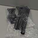 DOITOOL 2pcs Adjustable Black Sink Support Brackets for Undermount Kitchen and Bathroom Sinks Heavy-Duty Reinforcement Space-Saving Design Easy Installation