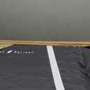 Baby Delight Lunaire Full Size Crib | Breathable Mesh Baby Crib | Tool-Free Assembly Baby Bed | Charcoal Tweed