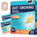 21mg Quit Smoking Patches,Step 1 Stop Smoking Aids Patches,30 Count Transdermal System Patch,Quit Smoking Stickers That Work with 2 Weeks,Easy and Effective Help to Quit That Work