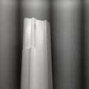 9 Pcs 47.24(Total 35.4 Ft) Ceiling Crown Molding with LED Duct Kit for Seamless Ambient Accent Lighting Waterproof Channel for Easy LED Trim Moulding Strip Installation(9pcs,Rear Groove)