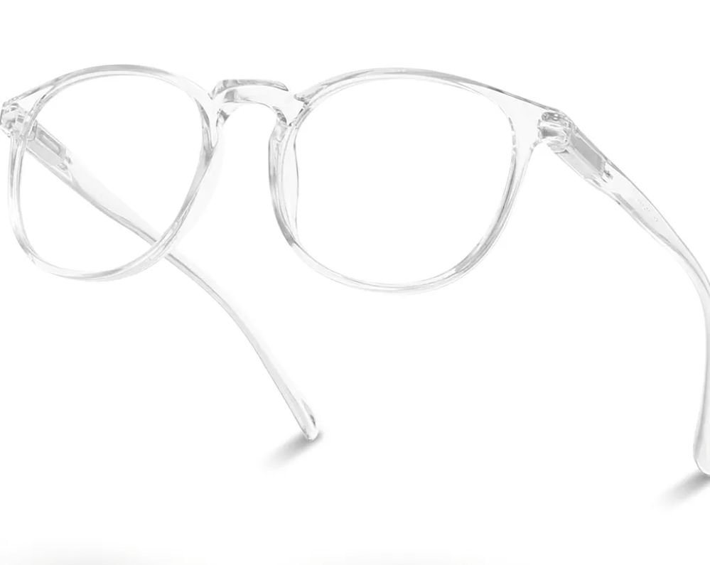 IBOANN Blue Light Glasses for Woman/Men, Fashion Blue Light Glasses Men, Fake Glasses Help Reduce Screen Fatigue