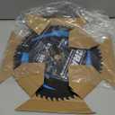 CRALY 8-1/4 Inch 60 Teeth Ultra Fine Finish Wood Cutting Circular Saw Blade, 5/8 Inch Arbor, Carbide Tipped, Thin Kerf, Black Ice, for Plywood, MDF, OSB, Laminated(C0860FF)