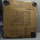 57.5"-62" Extra Wide Auto Closing Baby Safety Gate for Stairs & Doorways, Pressure Mounted No Drill Pet Gate with Walk-Through Door - Heavy Duty Childproof Gate for Toddlers, Kids, Dogs (White)