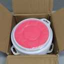 7" Large Ink Pads for Kids - Handprint Footprint Size Rainbow Stamps Pad, Safe & Washable Ink Pad for Fingerprint Painting Card Making Stamp Crafting Paper Wood Fabric Scrapbook Kids Birthday Gifts (8 colors round)