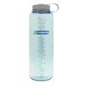 Nalgene Sustain Tritan BPA-Free Water Bottle Made with Material Derived from 50% Plastic Waste (using ISCC certified mass balance), 48 OZ, Wide Mouth, Seafoam
