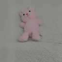 Little Bunny Bean Bag Stuffed Animal for Kids, Palm Sized Rabbit Toy Plush for Girls and Boys, Fluffy and Soft Bunny Plushie 3.5 inches (Pink)