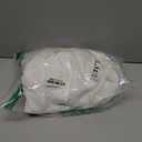 Ophestin Women Casual Solid Chiffon Off Shoulder Smocked Wide Leg Pants One Piece Jumpsuits Rompers (White, XL)