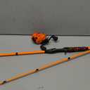 Sougayilang Baitcast & Spinning Reel and Fishing Rod Combo, IM7 Graphite 2Pc Blank Rods,EVA Handle & S Style Hook Keeper (6'10''-Medium)