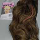 Pink Highlight Wig Lace Front Wigs 30 Inch Glueless Wig Body Wave for Women Pre Plucked with Baby Hair Highlight Color Forehead Brown Highlight Synthetic Wig