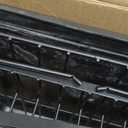 2 Tier Dish Drying Rack, Expandable Two Tier Dish Rack for Kitchen Counter, Extendable Over The Sink Dish Drainer, Large Multifunctional Dish Strainer with Removable Top Shelf for in Sink Use, Black