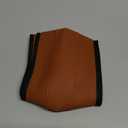 MINILUJIA Soft Smooth Leather Bumper Handlebar Sleeve Protect Case for Baby Stroller Dustproof Protect Cover with Zipper Close One Pair (brown1)