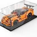 Self-Assembly Acrylic Display Case,Deluxe Dustproof Showcase,Cube Countertop Box for Pop Figures Collectibles Toys,Need Remove The Protective Film (15.7x8x10 inch; 40x20x25cm)