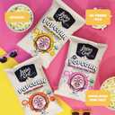 LesserEvil Organic Popcorn Variety Pack, Himalayan Pink Salt (4.6 oz Bag), Himalayan Gold (4.6 oz Bag), and White Cheddar Flavor (4.6oz Bag)