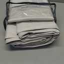 100% Blackout Shield Linen Look Textured Pinch Pleated Curtains Blackout Drapes 120 Inch Long 2 Panels Set, Faux Linen Blackout Curtains for Bedroom & Living Room, 40" W x 120" L, Beige