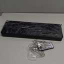 Digital Wall Clock Large Display, 16.2 Inch , LED Digital Clock with Remote Control for Living Room Decor, Automatic Brightness Dimmer with Date Week Temperature (Orange)