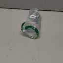 18.5oz Glass Cups with Lids and Straws Single Reusable Tumbler, Thickened Shatter-Resistant Glass, Ideal for Iced Coffee, Smoothies, Cocktails, Juices,  Elegant & Durable Drinkware