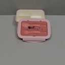 2 Simple Bento Boxes, Reusable Bento Boxes, 3 Compartments with Cutlery, Microwave Heating, Suitable for Family Travel/Work to School