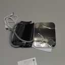 Blood Pressure Monitor Upper Arm Monitors for Home Use Adjustable 8.7"-16.5" Cuff LED Display 2x120 Memory Intelligent Voice Portable Machine with Storage Bag (Black)