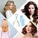 Tape-in Hair Extension Pliers - Stainless Steel Flat Surface Sealing Plier for Hair Extensions & Styling