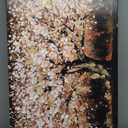 NBAODAN Black and Gold Wall Decor for Bedroom Tree Art Prints Brown Home Wall Decor Large Wall Art for Office Landscape Canvas Painting 24"x48"