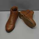 Girls Boots Kids Ankle Boots With Zipper Dress Boot Low Heels Booties for Toddler Little Kids,Size 12