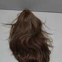 Blonde Wig with Bangs, 4x4 Realistic Scalp, Free Parting, Long Ombre Blonde Layered Wigs for Women, Realistic Natural Looking Heat Resistant Synthetic Wigs for Daily Party Cosplay Use 26Inch