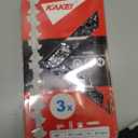 KAKEI 20 Inch Chainsaw Chain 3/8" Pitch .050" Gauge 72 Drive Links- 33RS 72 Fits MS311 MS391, Husqvarna 455 (Rancher), 460 (Rancher), Poulan Pro and More- E72 (3 Chains) - Full Chisel