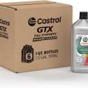 Castrol GTX Full Synthetic High Mileage 5W-30 Motor Oil, 1 Quart, Pack of 6