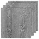 AKOLAFE 40 Sheet Vinyl Flooring 12 x 12 Peel and Stick Floor Tile Waterproof Clearance Vinyl Floor Tiles Wood Grey Self Adhesive Floor Tiles Sticky Laminate Flooring for Bathroom Kitchen Basement RV
