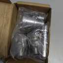 3PCS Integrated PVC Pipe Threader Tool - 1/2" & 3/4" & 1" Dual-Function Internal External Pipe Threading Tool for Water Pipe, Electric Drill Compatible Heavy-Duty Pipe Thread Cutting Tool Set (3 Size)